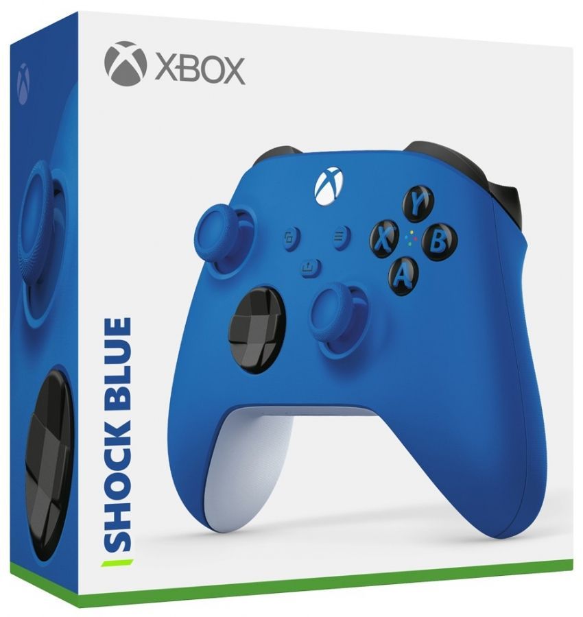 Microsoft Xbox Series X/S Wireless/Bluetooth Gamepad Shock Blue Microsoft Xbox Series X/S Wireless/Bluetooth Gamepad Shock Blue