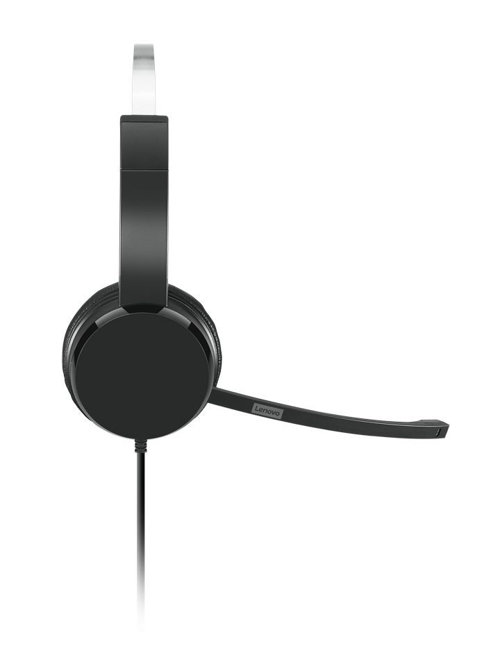 Lenovo 100 Mono USB Headset Black Lenovo 100 Mono USB Headset Black