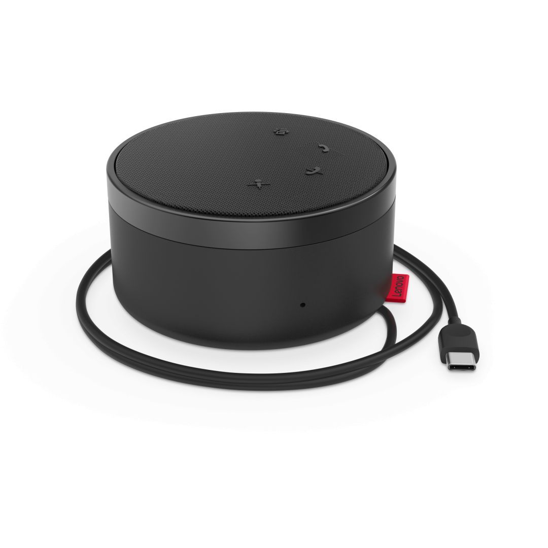 Lenovo Go Wired Speakerphone Thunder Black