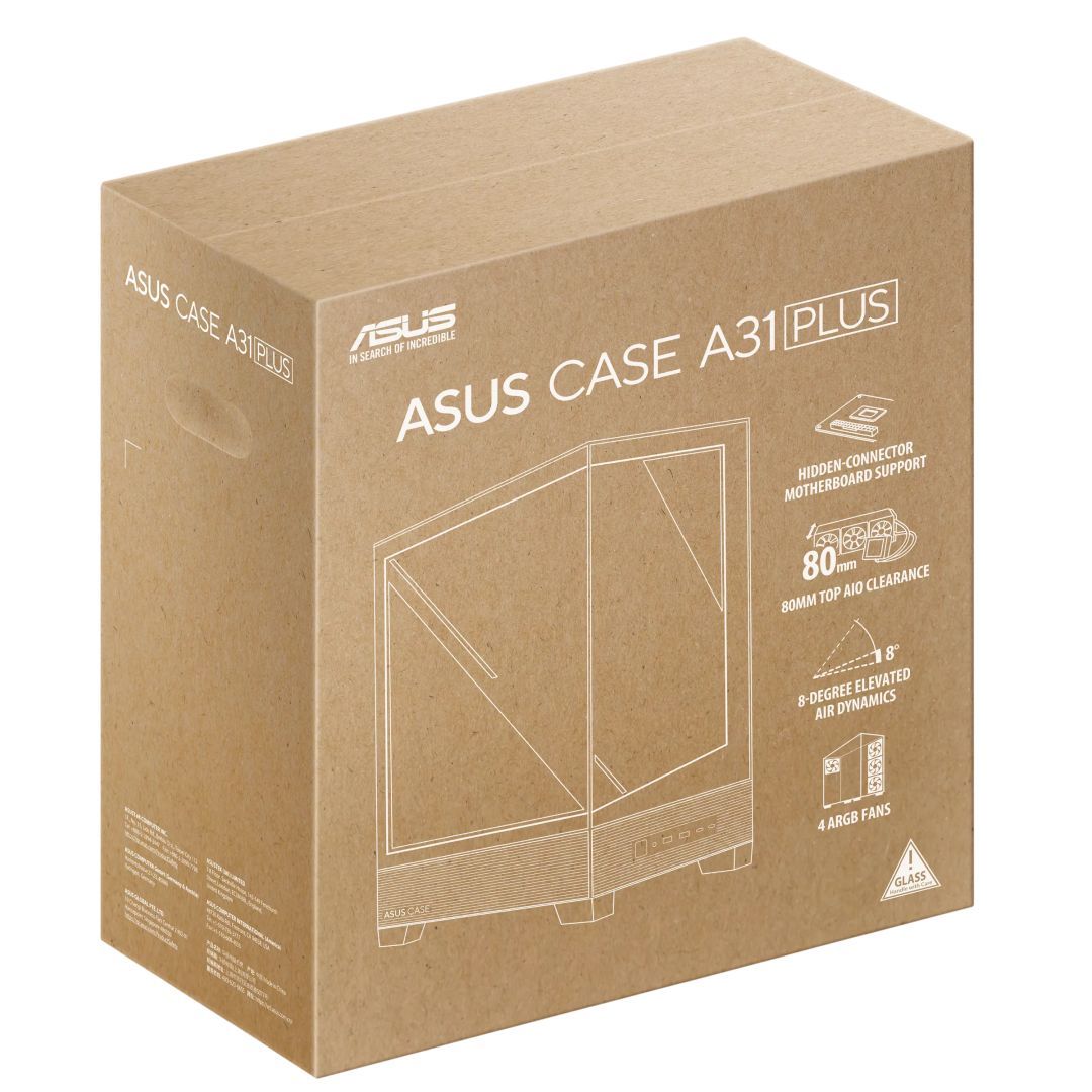 Asus A31 Plus Tempered Glass White Asus A31 Plus Tempered Glass White