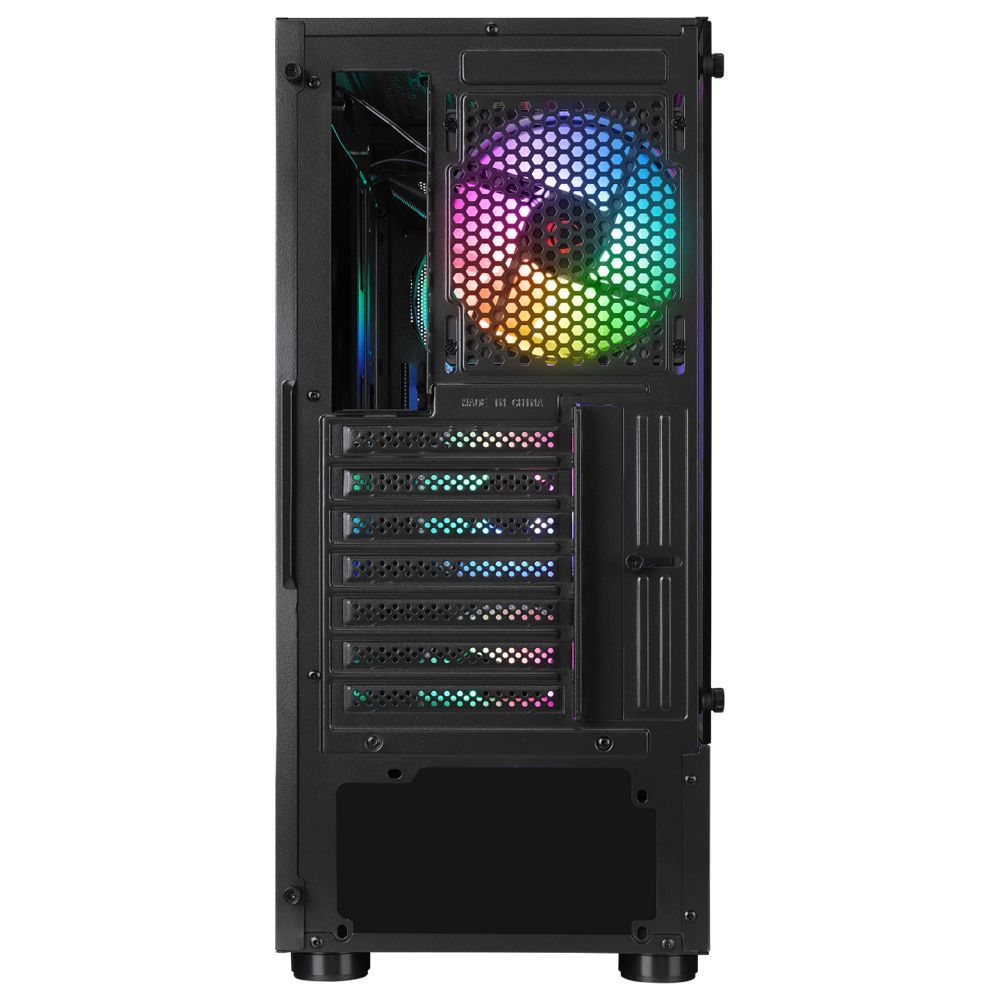Rampage SHIVA RGB Tempered Glass Black Rampage SHIVA RGB Tempered Glass Black