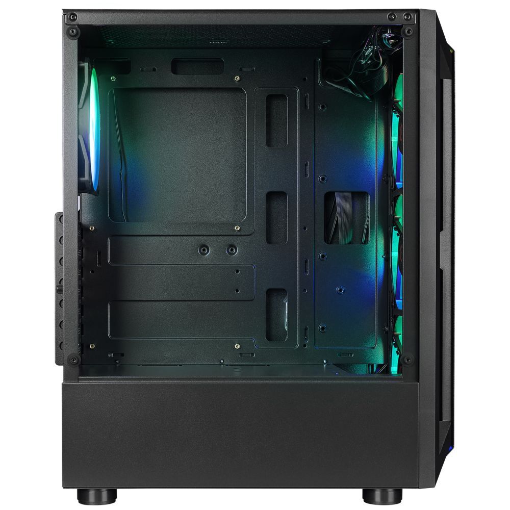 Rampage SHIVA RGB Tempered Glass Black Rampage SHIVA RGB Tempered Glass Black
