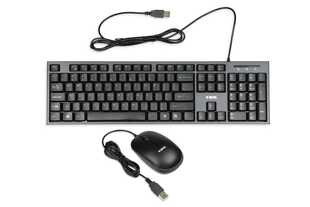iBox Desktop Kit Keyboard Combo Black UK iBox Desktop Kit Keyboard Combo Black UK