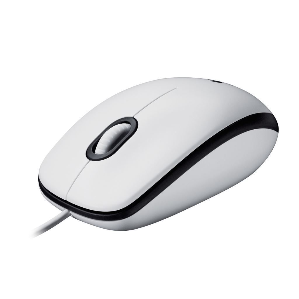 Logitech M100 Mouse White Logitech M100 Mouse White