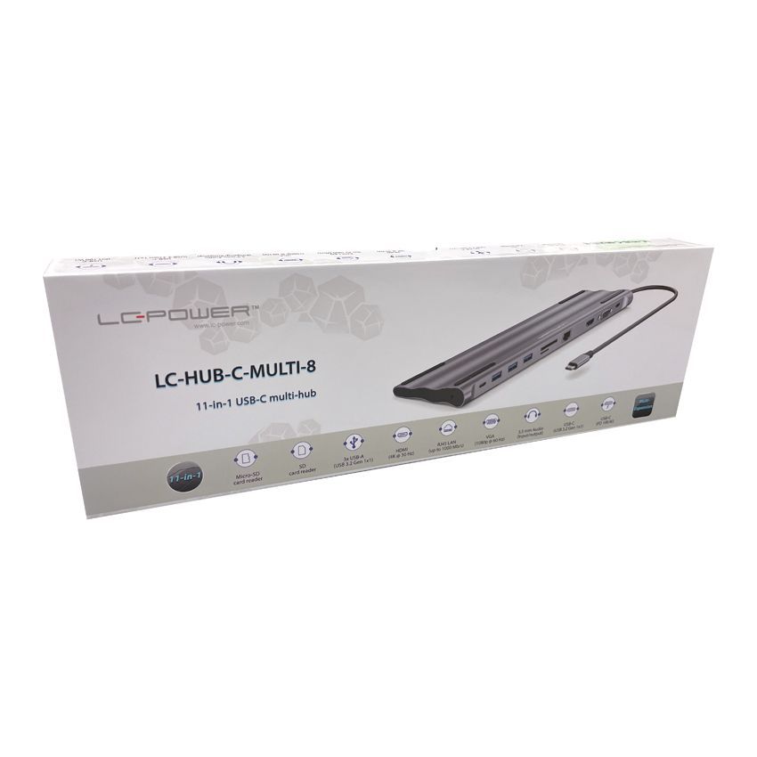 LC Power LC-HUB-C-MULTI-8 USB hub LC Power LC-HUB-C-MULTI-8 USB hub