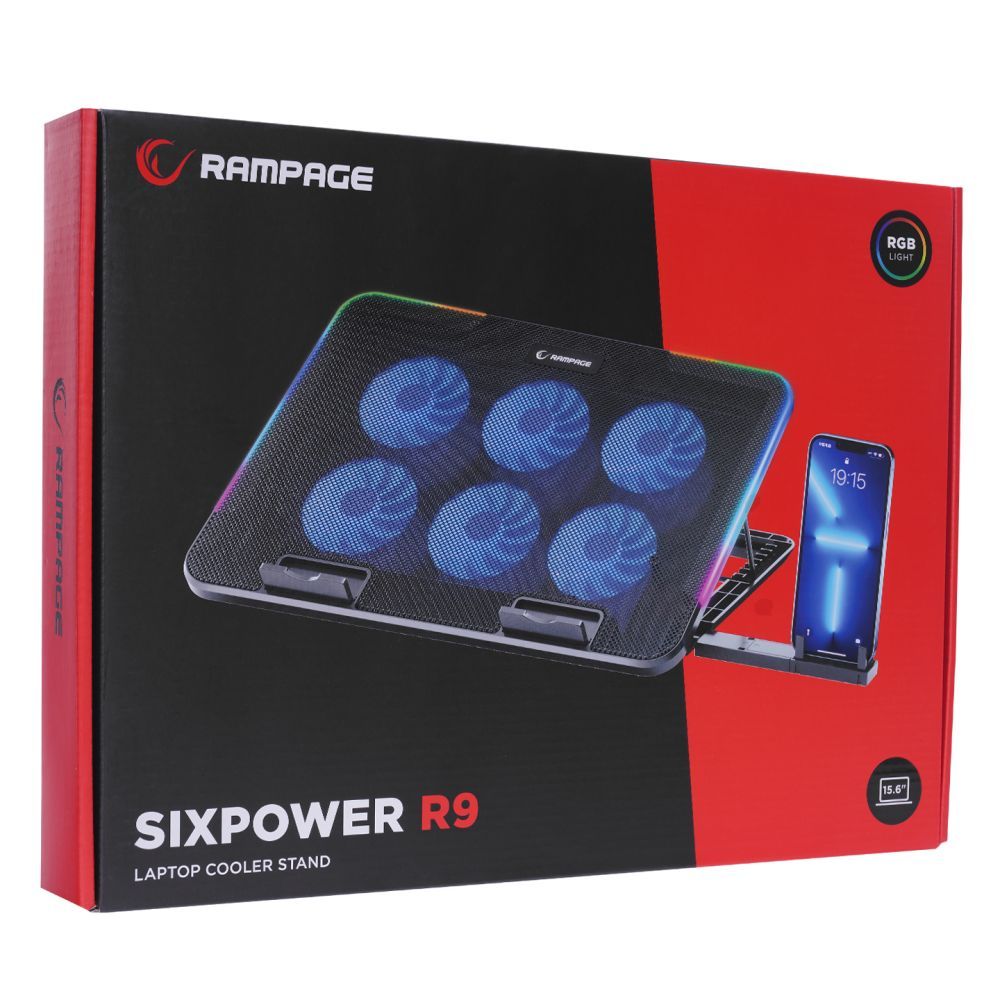Rampage SIXPOWER R9 6 RGB Rampage SIXPOWER R9 6 RGB