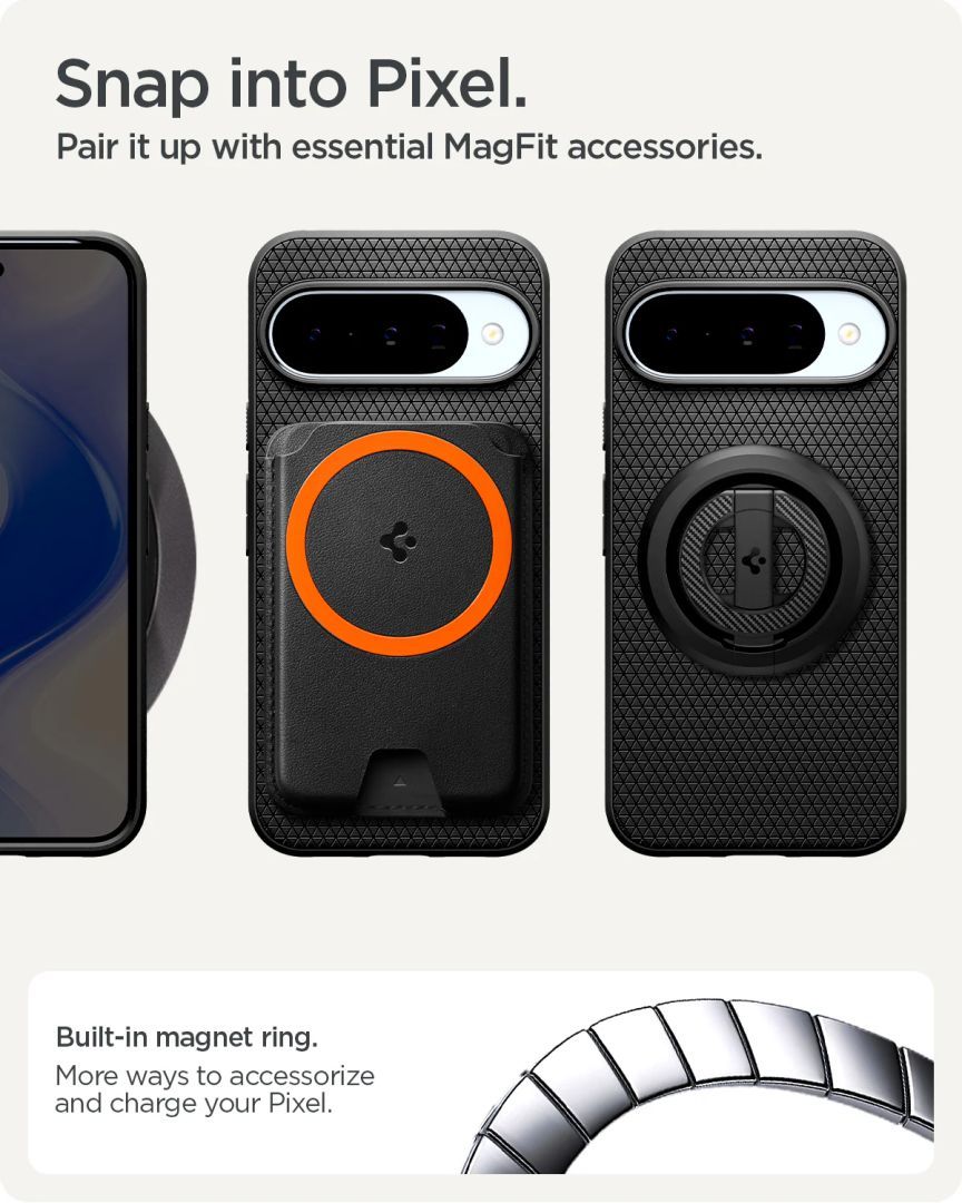 Spigen Liquid Air MagSafe for Google Pixel 10 Pro/Pixel 10 Matte Black Spigen Liquid Air MagSafe for Google Pixel 10 Pro/Pixel 10 Matte Black