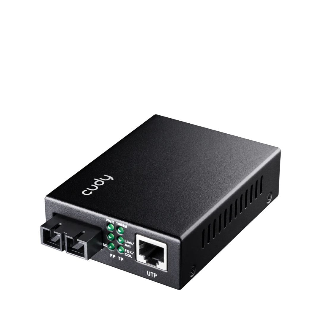 Cudy MC100GSA-20 Gigabit Ethernet Media Converter Cudy MC100GSA-20 Gigabit Ethernet Media Converter
