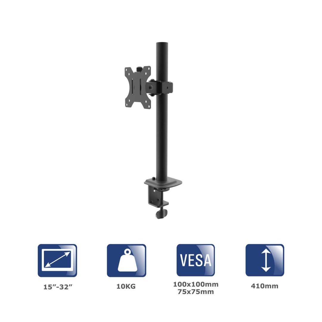 Akyga AK-MB-03 Single Monitor Arm Desk Mount 10kg VESA 75x75mm / 100x100mm 15-32" Akyga AK-MB-03 Single Monitor Arm Desk Mount 10kg VESA 75x75mm / 100x100mm 15-32"