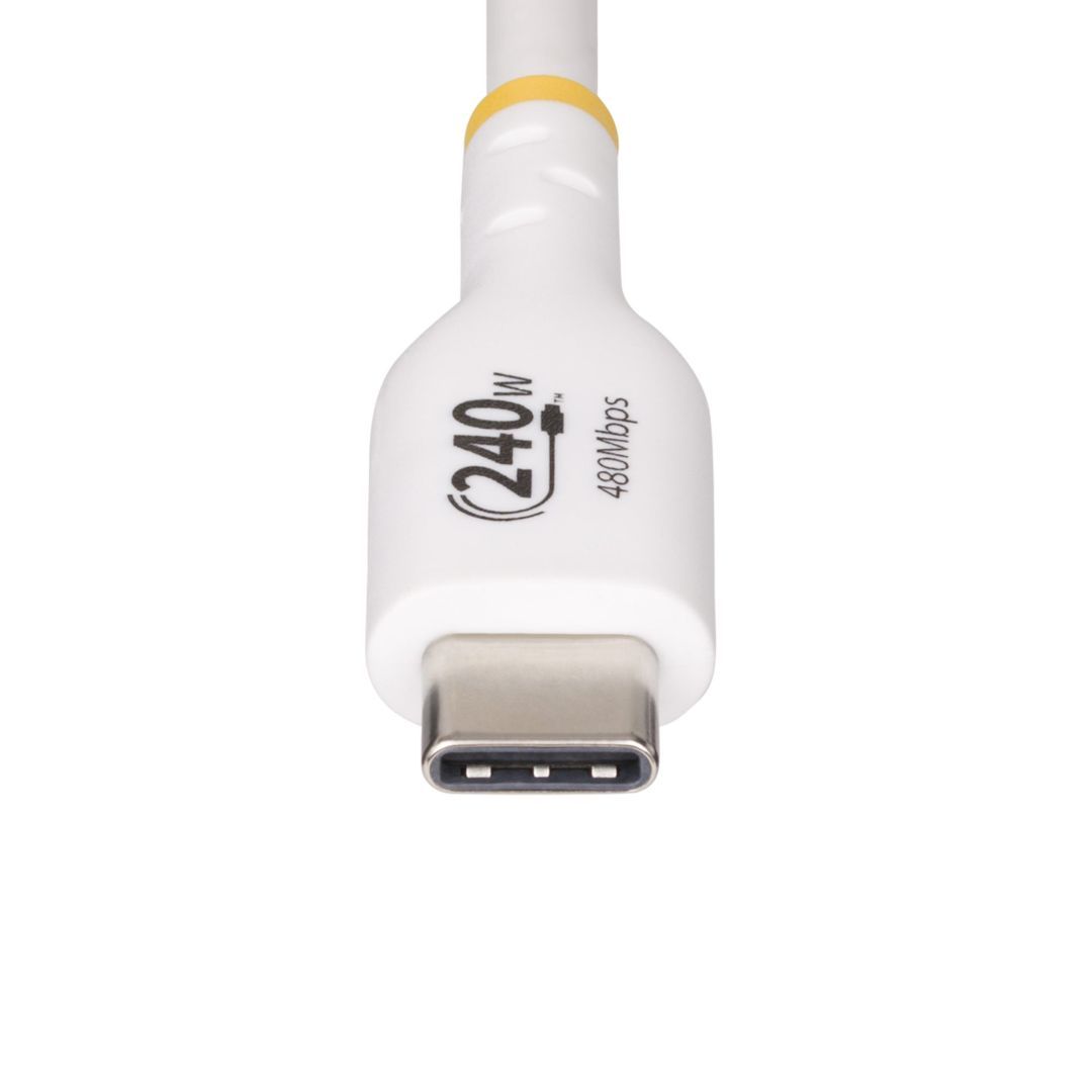 Startech USB-C Charging 240W Cable 1m White Startech USB-C Charging 240W Cable 1m White
