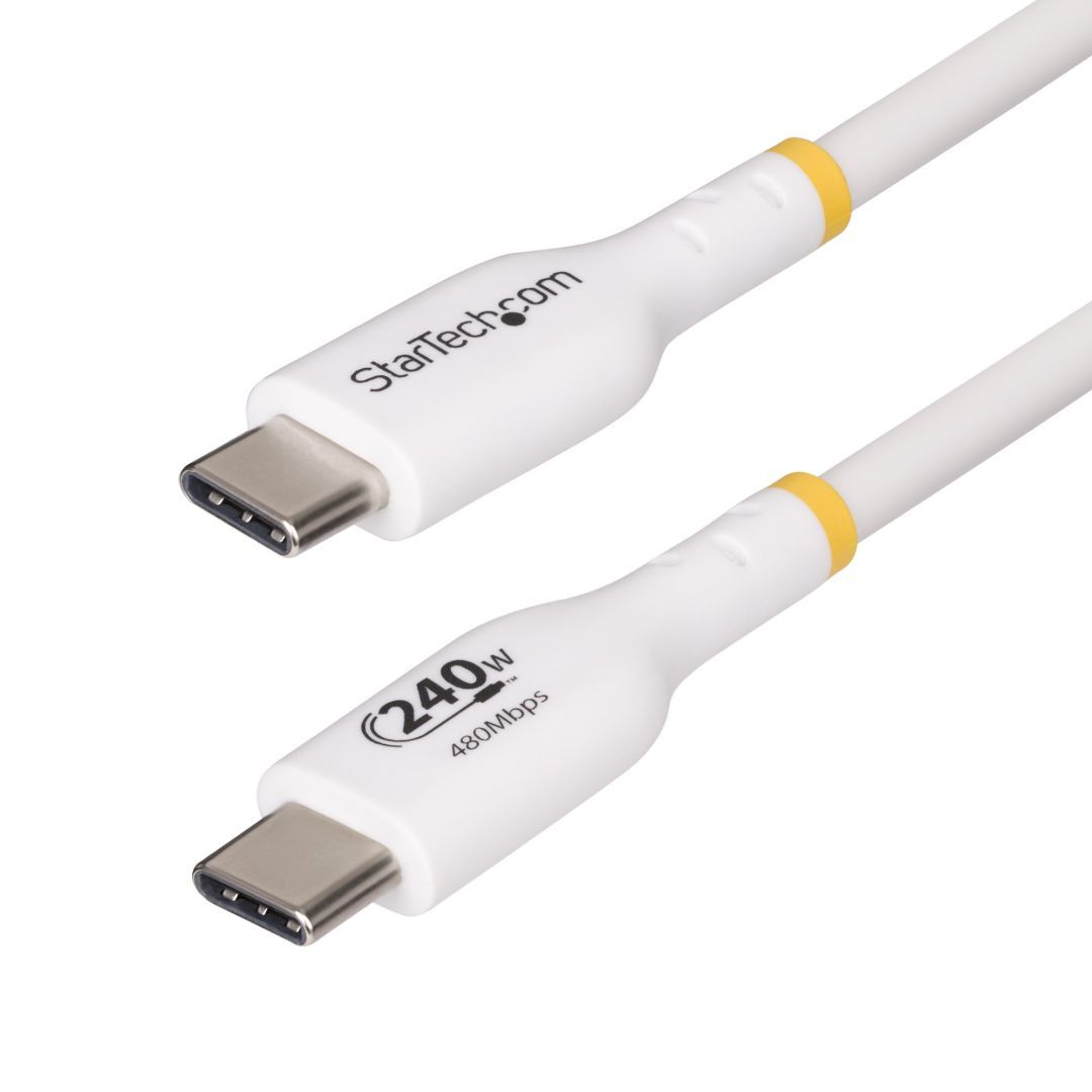 Startech USB-C Charging 240W Cable 1m White Startech USB-C Charging 240W Cable 1m White