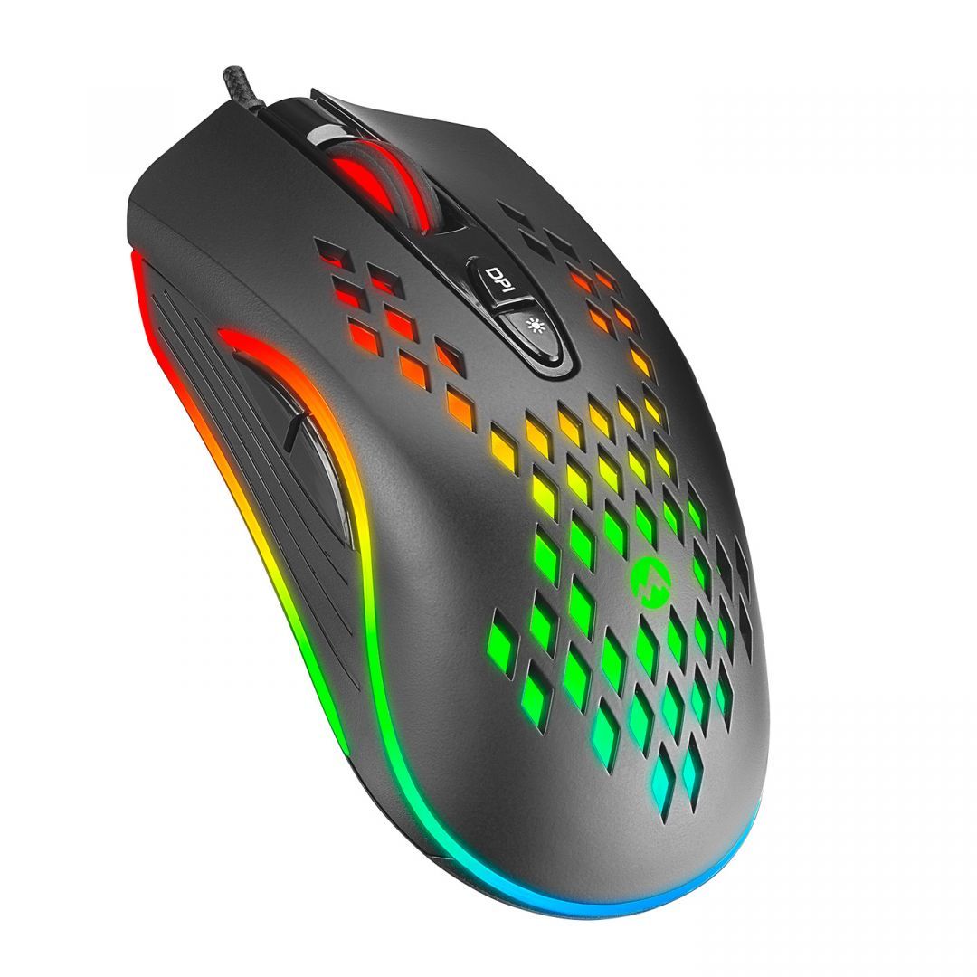Everest SM-G07 METAFOR RGB Gaming Optical Mouse Black