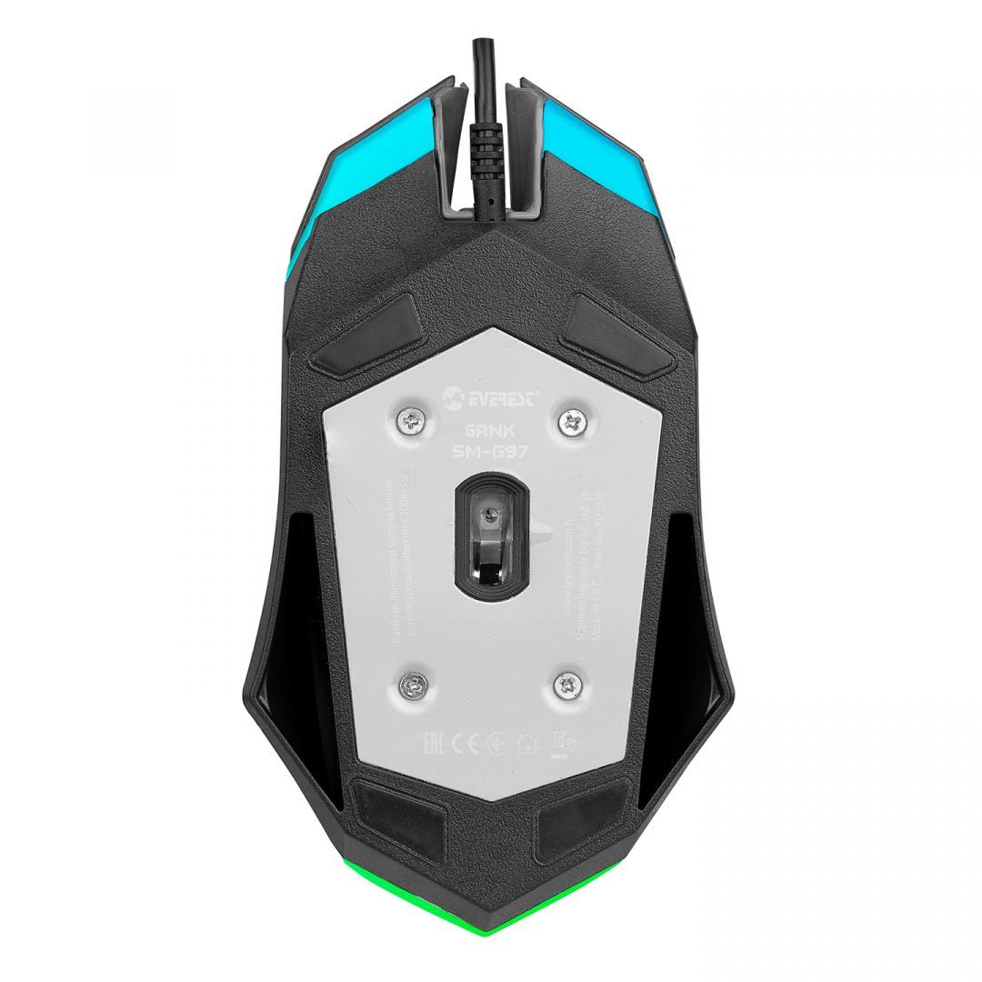 Everest SM-G97 GANK RGB Gaming Optical Mouse Black Everest SM-G97 GANK RGB Gaming Optical Mouse Black