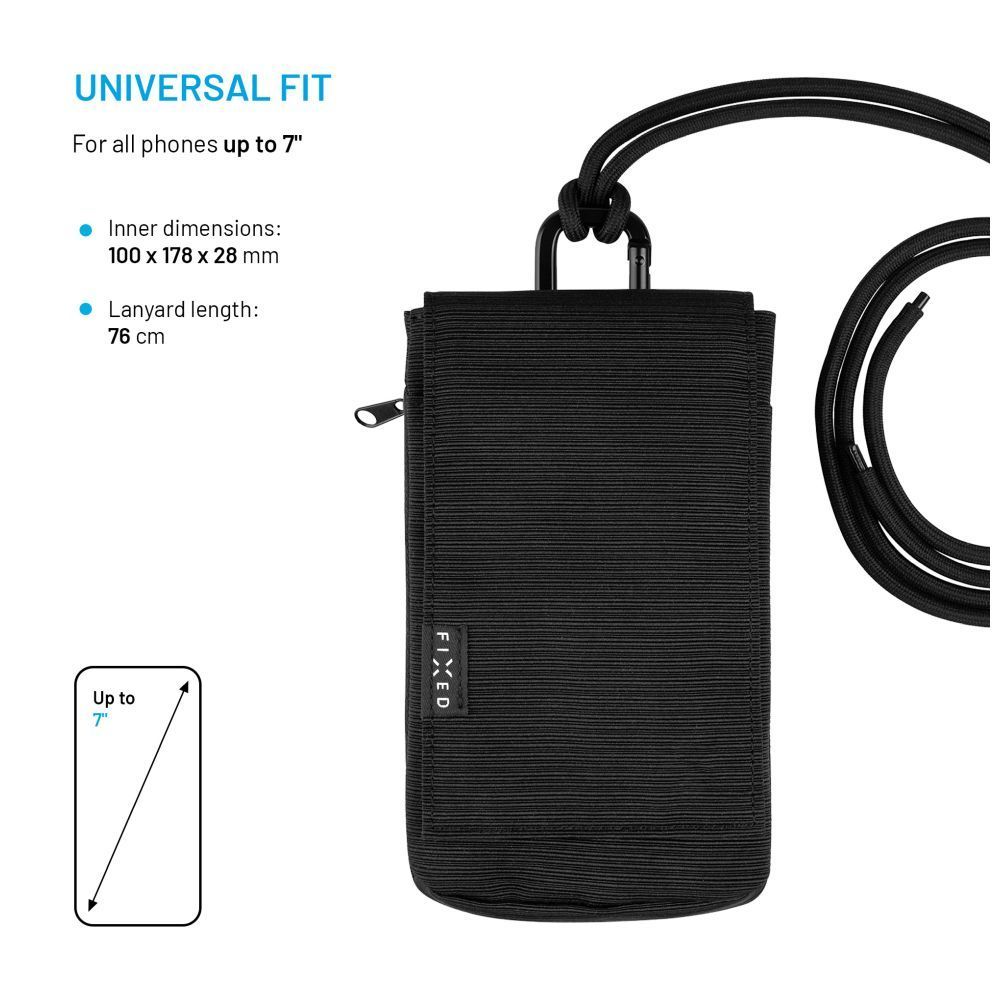 FIXED univerzális szövettok, fekete FIXED univerzális szövettok, fekete