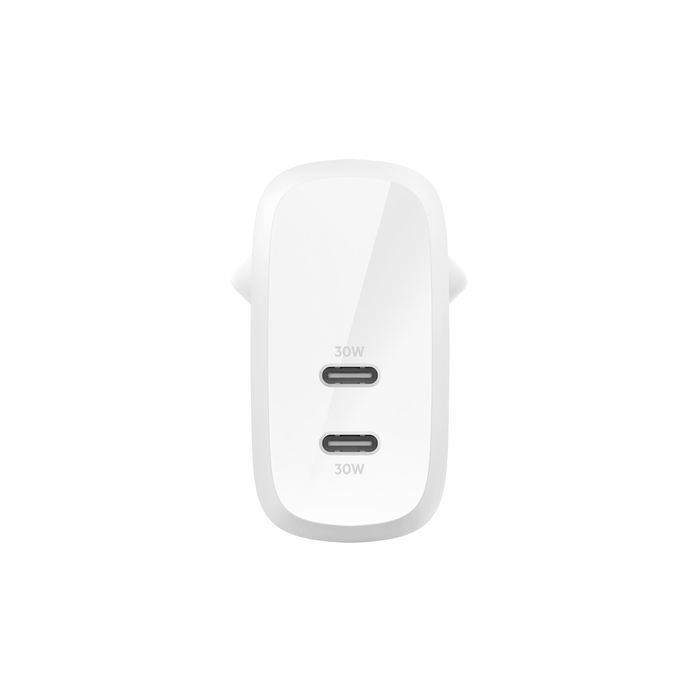 Belkin BoostCharge USB-C Wall Charger PD 60W White Belkin BoostCharge USB-C Wall Charger PD 60W White