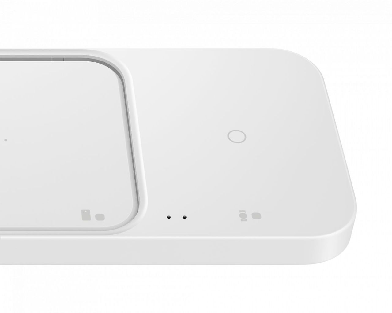 Samsung Super Fast Wireless Charger Duo (no adapter) White Samsung Super Fast Wireless Charger Duo (no adapter) White