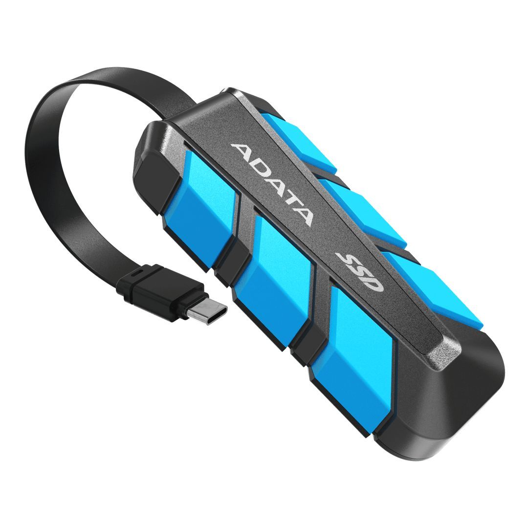 A-Data 2TB USB3.2 Type-C SC740 Black/Blue