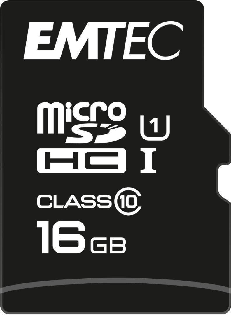 Emtec 16GB microSDHC Elite Gold Class 10 UHS-I U1 + adapterrel Emtec 16GB microSDHC Elite Gold Class 10 UHS-I U1 + adapterrel