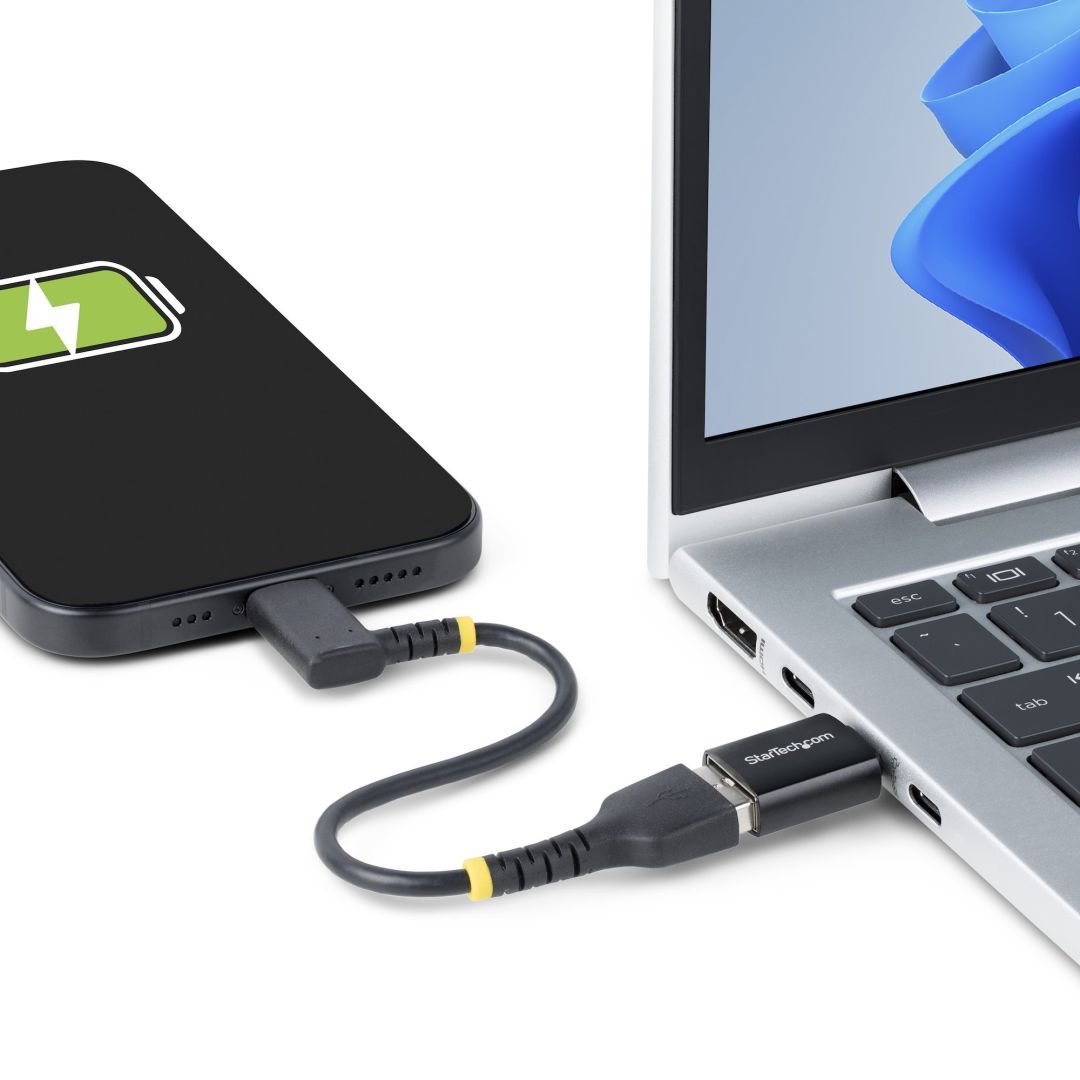 Startech USB-C to USB-A Adapter Black Startech USB-C to USB-A Adapter Black