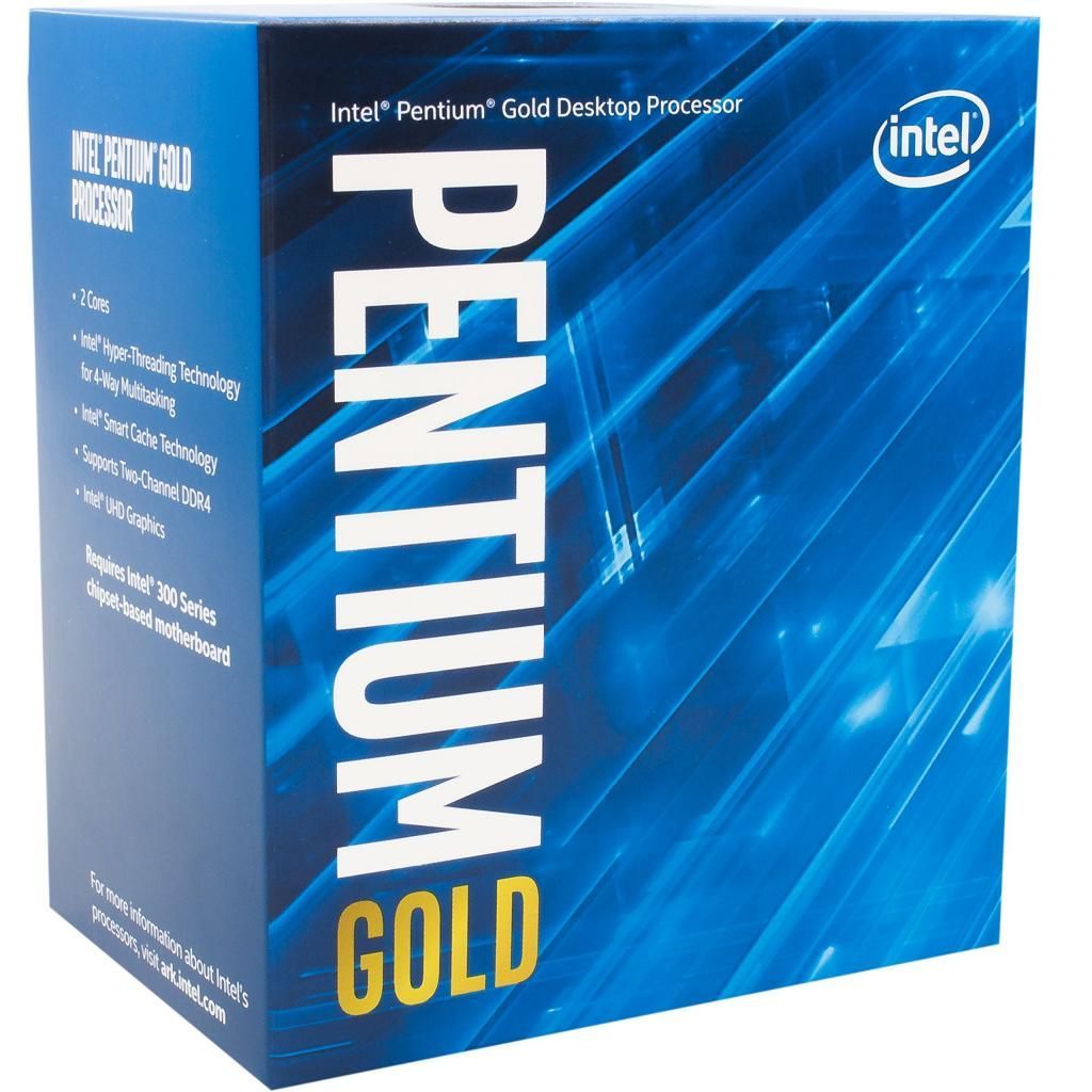 Intel Pentium Gold G6400 4,0GHz 4MB LGA1200 BOX Intel Pentium Gold G6400 4,0GHz 4MB LGA1200 BOX