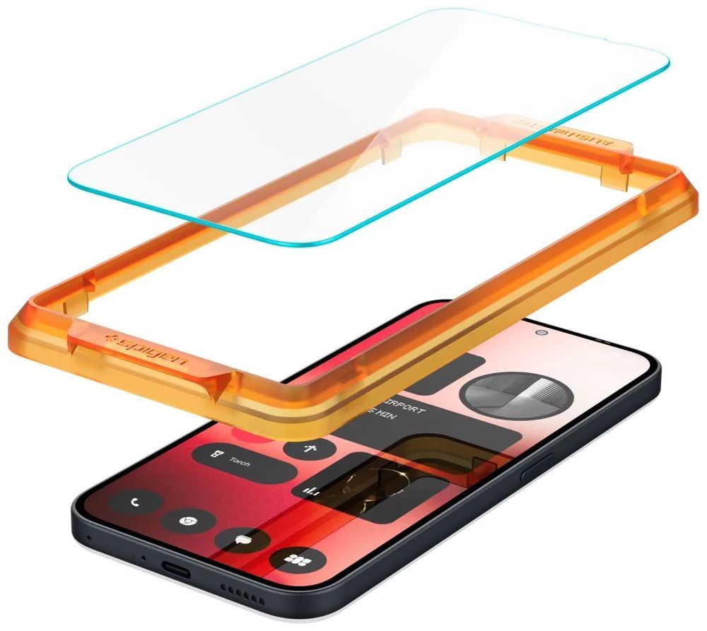 Spigen Glass tR AlignMaster Nothing Phone (2a) 2 Pack Spigen Glass tR AlignMaster Nothing Phone (2a) 2 Pack