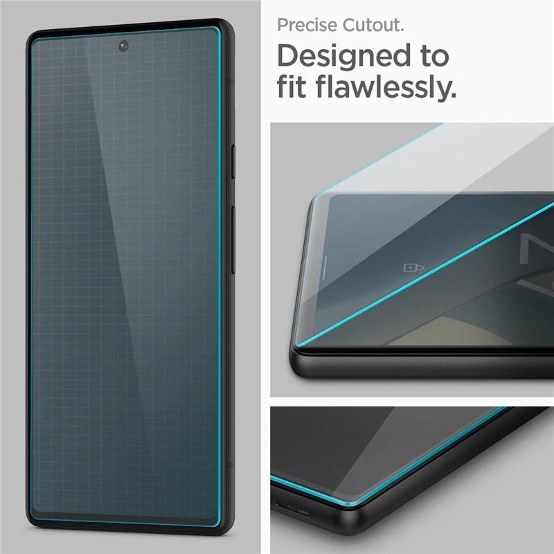 Spigen Glass AlignMaster 2 Pack, clear - Google Pixel 6a Spigen Glass AlignMaster 2 Pack, clear - Google Pixel 6a