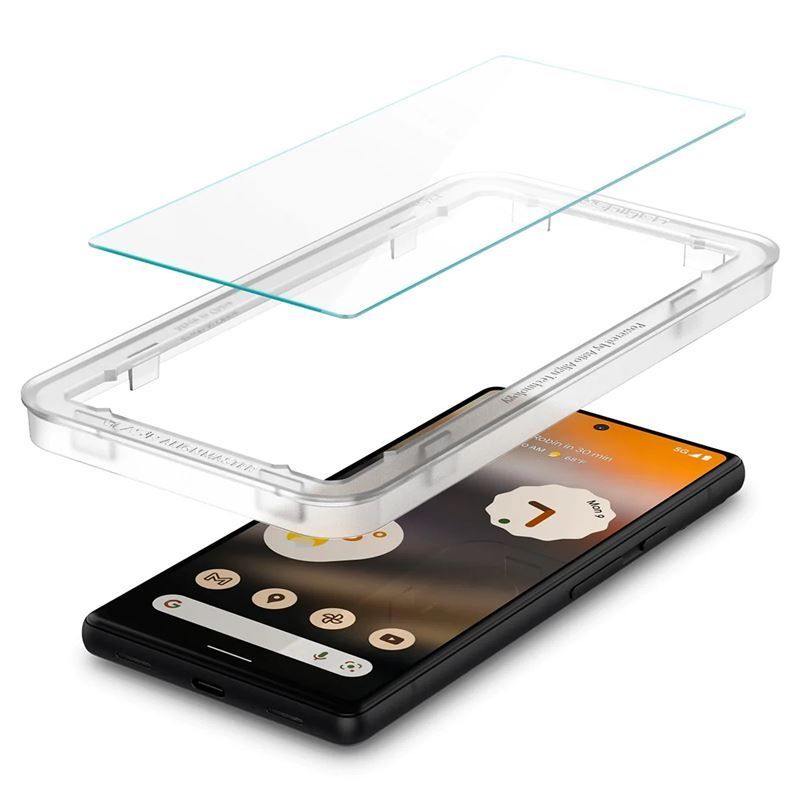 Spigen Glass AlignMaster 2 Pack, clear - Google Pixel 6a Spigen Glass AlignMaster 2 Pack, clear - Google Pixel 6a