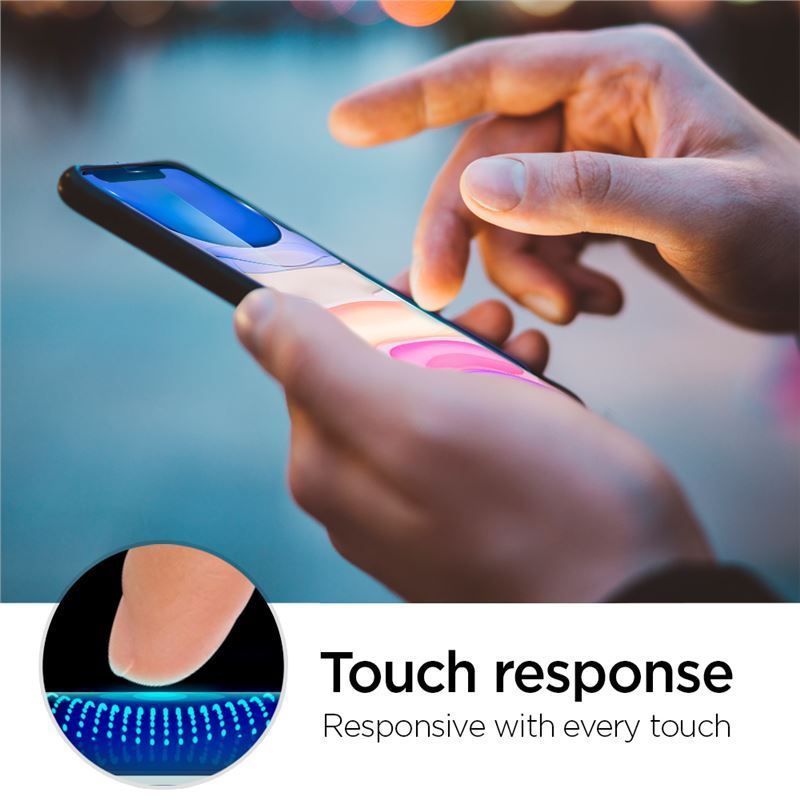 Spigen Align Glass FC - iPhone 11/XR