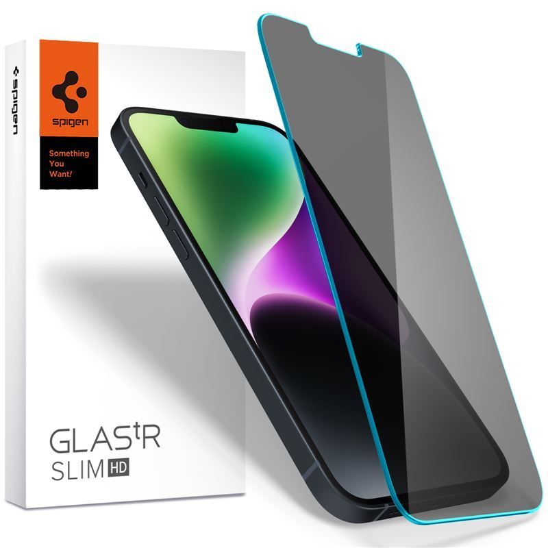 Spigen tR Slim HD Anti-Glare/Privacy 1 Pack - iPhone 14/iPhone 13 Pro/iPhone 13 Spigen tR Slim HD Anti-Glare/Privacy 1 Pack - iPhone 14/iPhone 13 Pro/iPhone 13