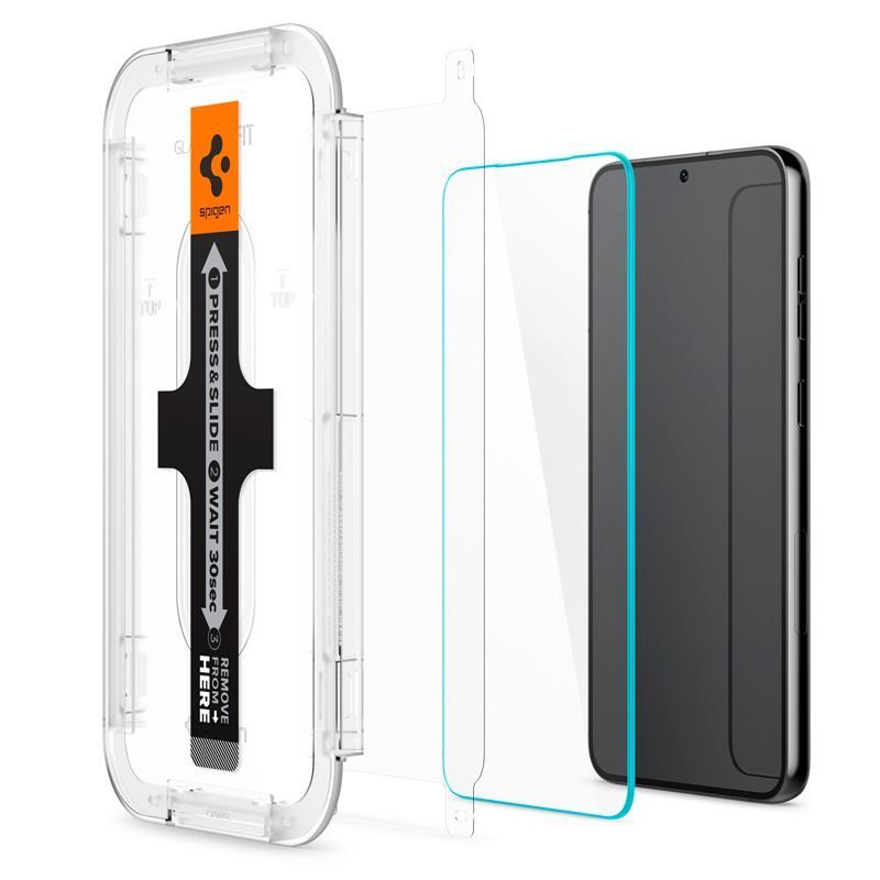 Spigen Glass EZ Fit 2 Pack - Samsung Galaxy S23 Spigen Glass EZ Fit 2 Pack - Samsung Galaxy S23
