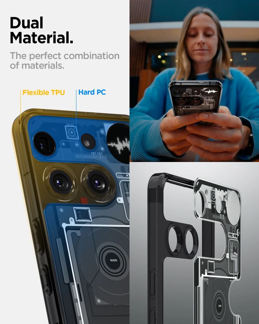 Spigen Ultra Hybrid case for Nothing Phone (3) Zero One Spigen Ultra Hybrid case for Nothing Phone (3) Zero One