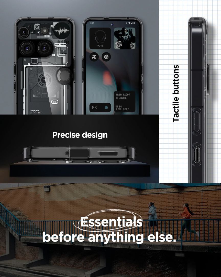 Spigen Ultra Hybrid case for Nothing Phone (3) Zero One Spigen Ultra Hybrid case for Nothing Phone (3) Zero One