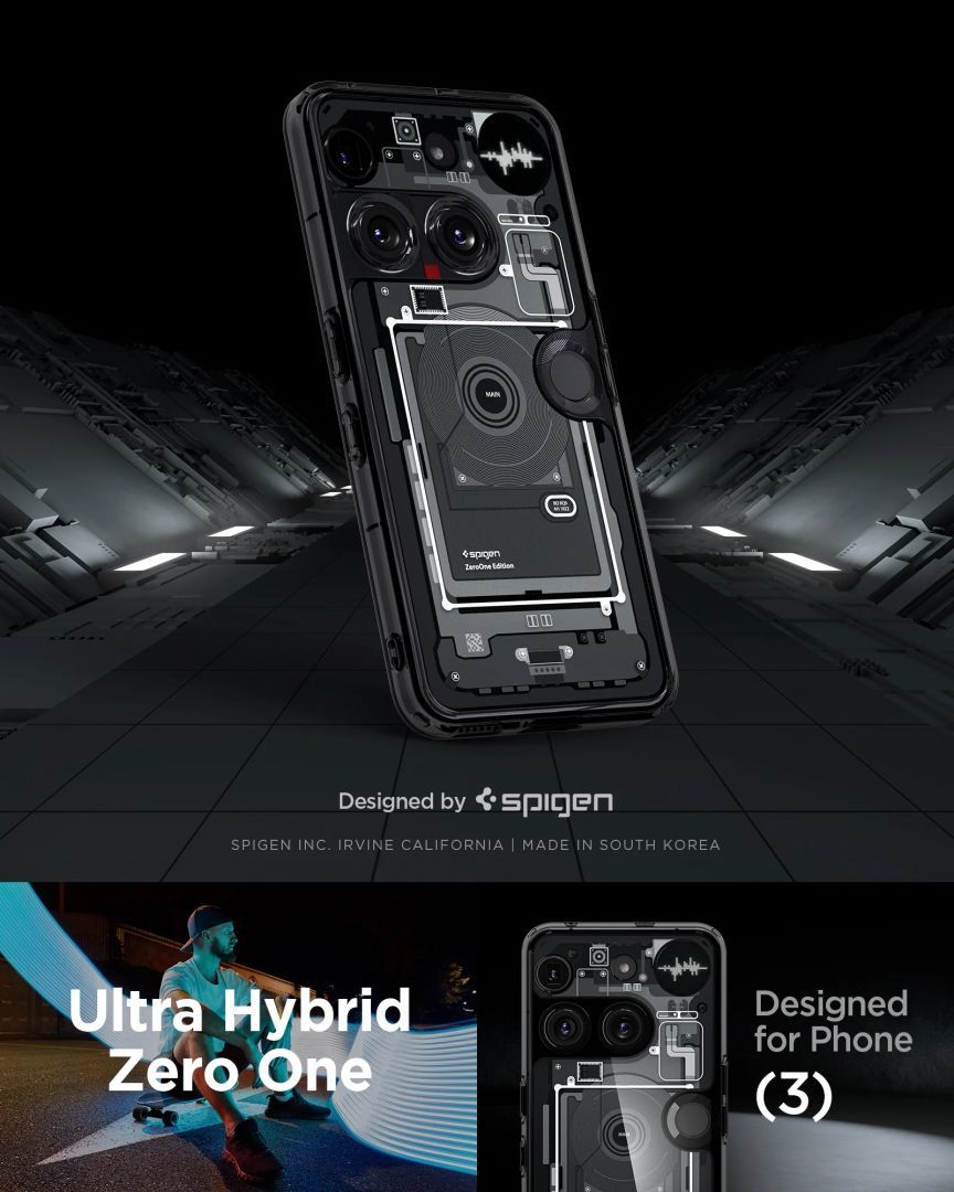 Spigen Ultra Hybrid case for Nothing Phone (3) Zero One Spigen Ultra Hybrid case for Nothing Phone (3) Zero One