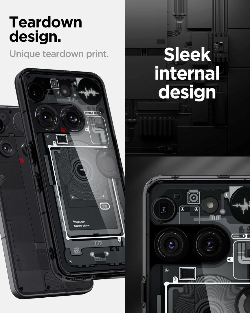 Spigen Ultra Hybrid case for Nothing Phone (3) Zero One Spigen Ultra Hybrid case for Nothing Phone (3) Zero One