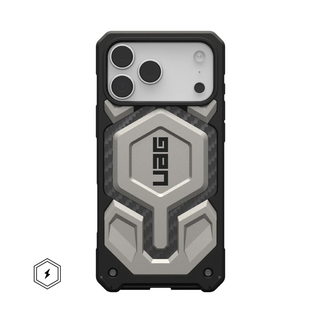 UAG Monarch Pro case for iPhone 17 Pro Max Titanium