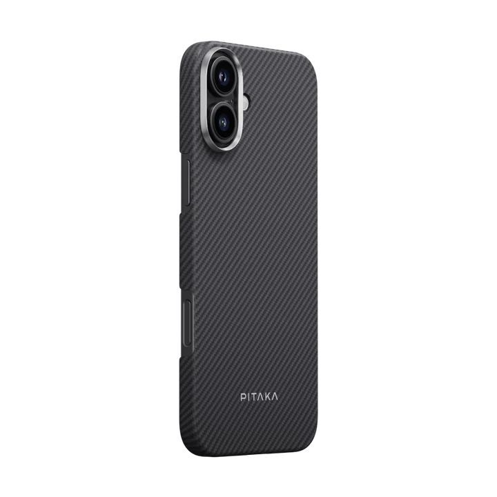 Pitaka Ultra-Slim Case for iPhone 16 Plus Black/Grey Twill Pitaka Ultra-Slim Case for iPhone 16 Plus Black/Grey Twill