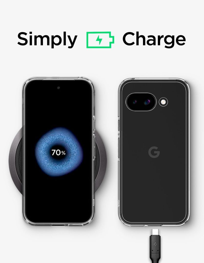 Spigen Ultra Hybrid Google Pixel 9a Crystal Clear