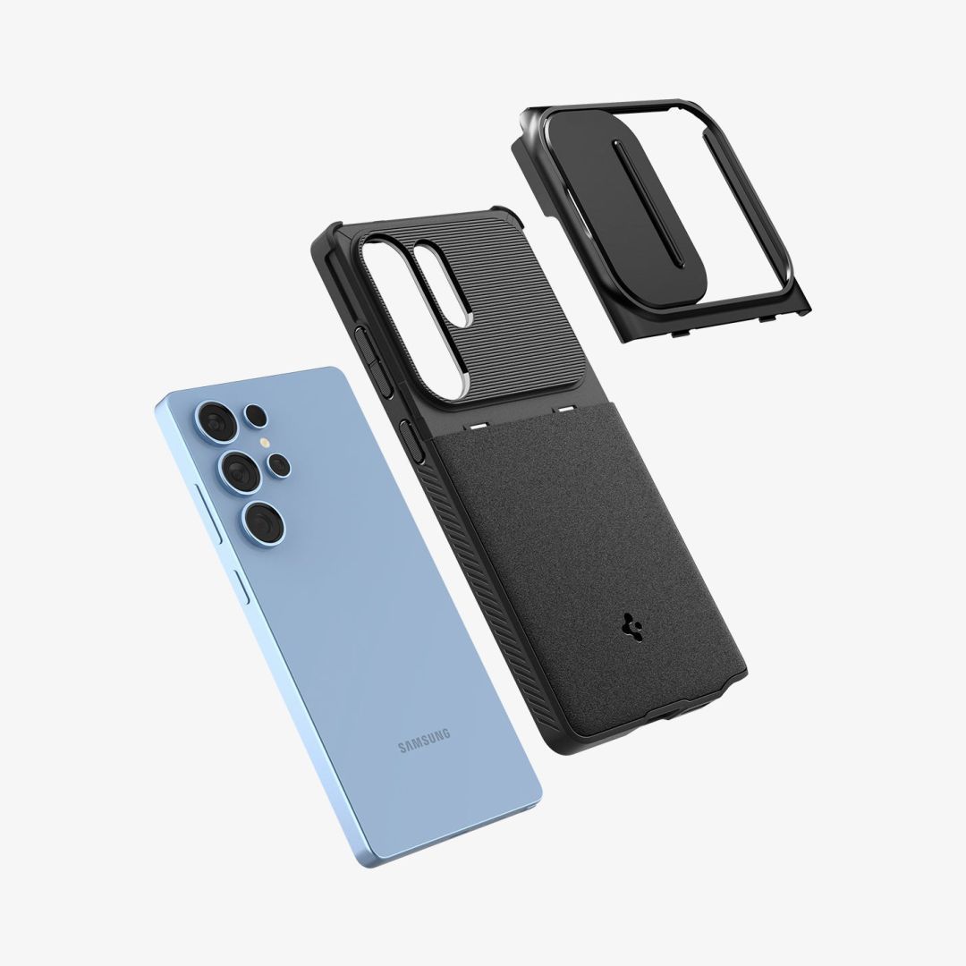 Spigen Optik Armor Samsung Galaxy S25 Ultra Black Spigen Optik Armor Samsung Galaxy S25 Ultra Black