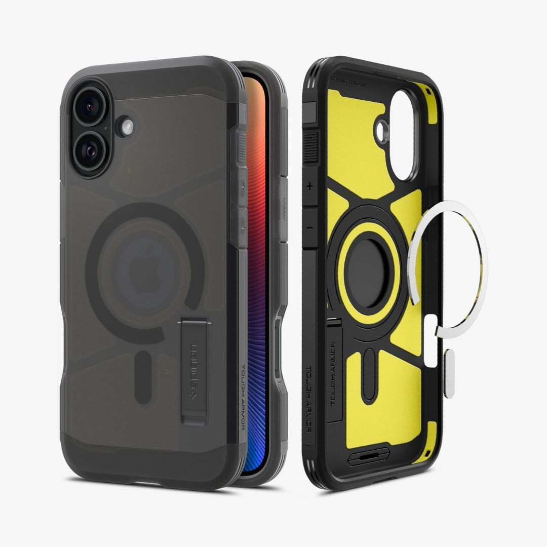 Spigen Tough Armor MagSafe iPhone 16 Frost Black Spigen Tough Armor MagSafe iPhone 16 Frost Black