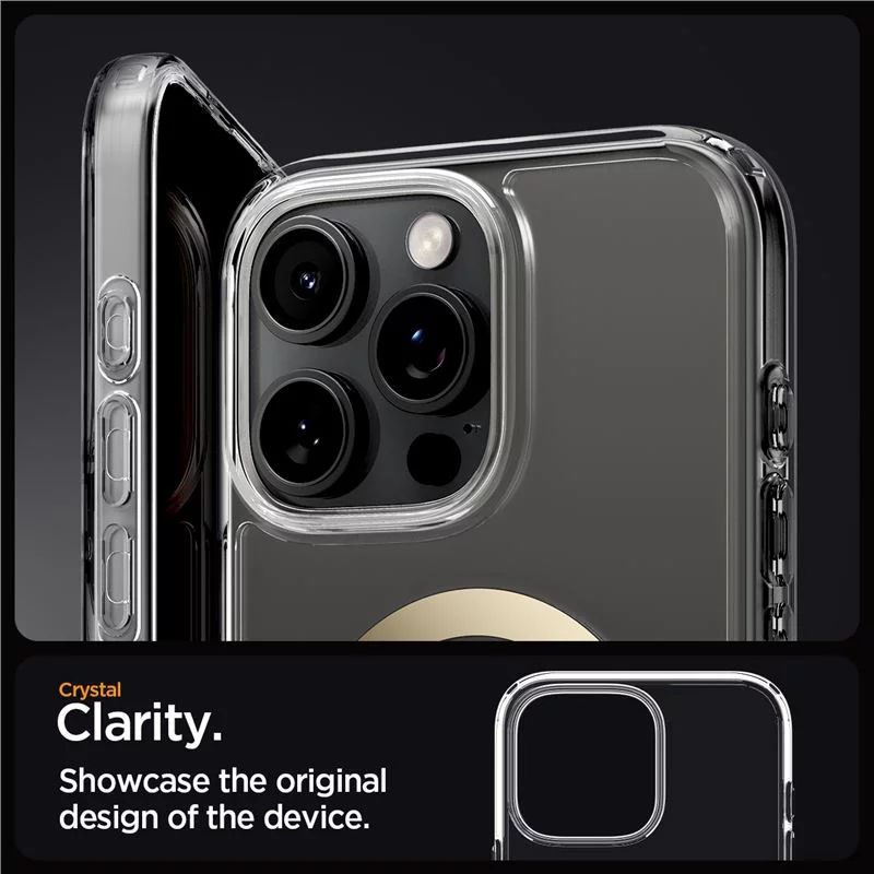 Spigen Ultra Hybrid MagSafe iPhone 16 Pro Max Gold Spigen Ultra Hybrid MagSafe iPhone 16 Pro Max Gold