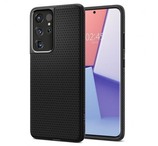 Spigen Galaxy S21 Ultra 5G Case Liquid Air Black Spigen Galaxy S21 Ultra 5G Case Liquid Air Black
