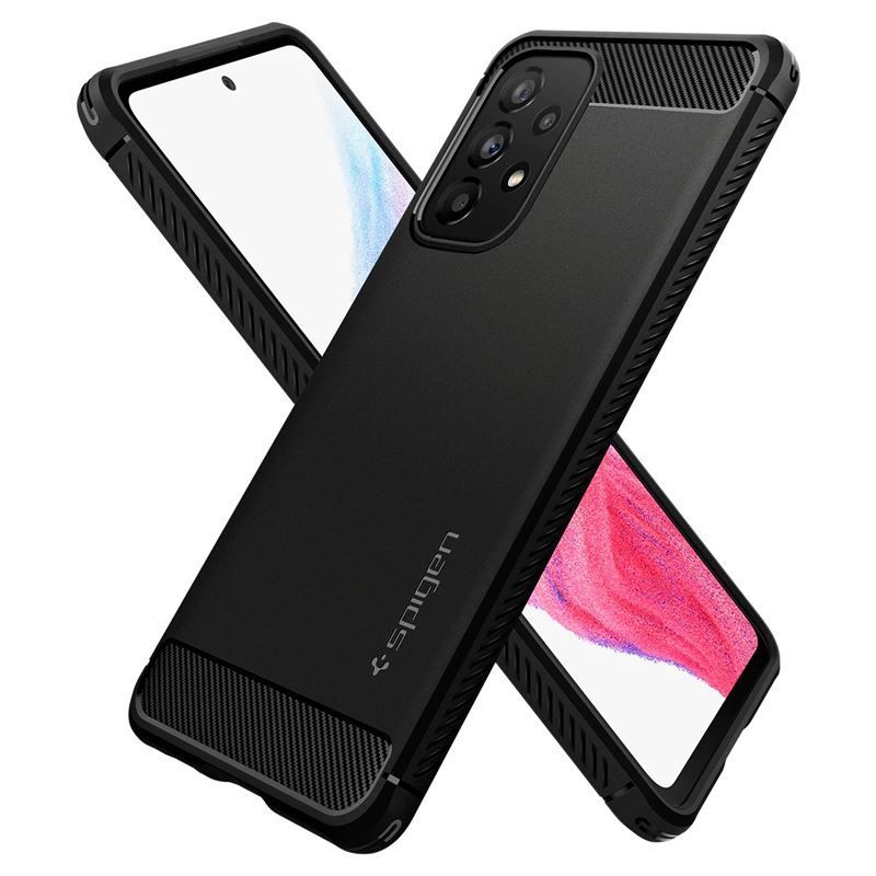 Spigen Rugged Armor, black - Samsung Galaxy A53 5G Spigen Rugged Armor, black - Samsung Galaxy A53 5G