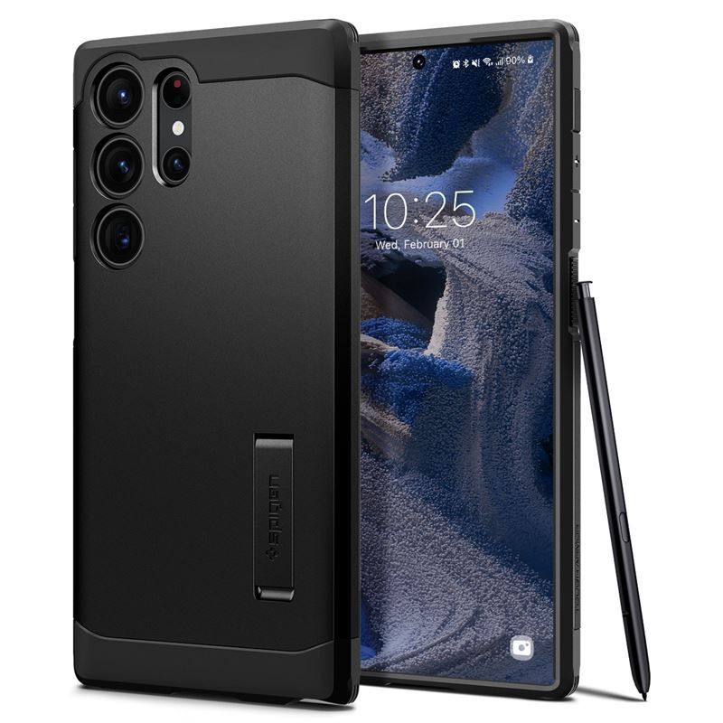 Spigen Tough Armor, black - Samsung Galaxy S23 Ultra Spigen Tough Armor, black - Samsung Galaxy S23 Ultra