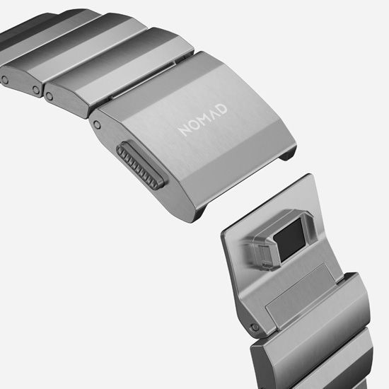 Nomad Titanium Band Apple Watch 49mm/46mm/45mm/44mm/42mm Natural Nomad Titanium Band Apple Watch 49mm/46mm/45mm/44mm/42mm Natural