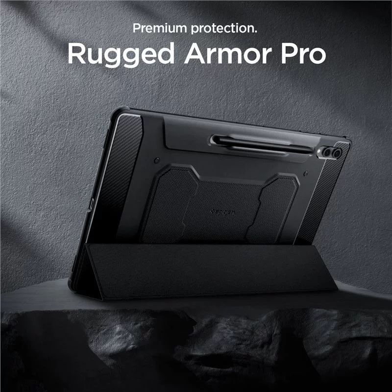 Spigen Rugged Armor Pro Samsung Galaxy Tab S9 Ultra/Tab S8 Ultra Black Spigen Rugged Armor Pro Samsung Galaxy Tab S9 Ultra/Tab S8 Ultra Black