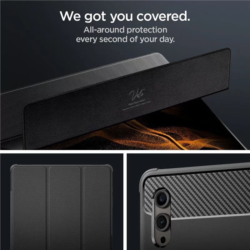 Spigen Rugged Armor Pro Samsung Galaxy Tab S9 Ultra/Tab S8 Ultra Black Spigen Rugged Armor Pro Samsung Galaxy Tab S9 Ultra/Tab S8 Ultra Black