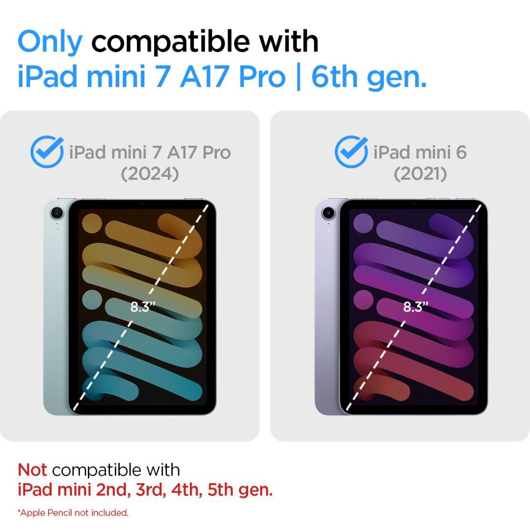 Spigen Nano Pop iPad mini 2024/6 Blueberry Navy Spigen Nano Pop iPad mini 2024/6 Blueberry Navy