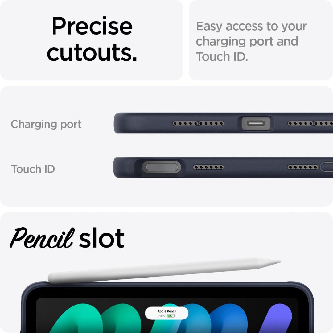 Spigen Nano Pop iPad mini 2024/6 Blueberry Navy Spigen Nano Pop iPad mini 2024/6 Blueberry Navy
