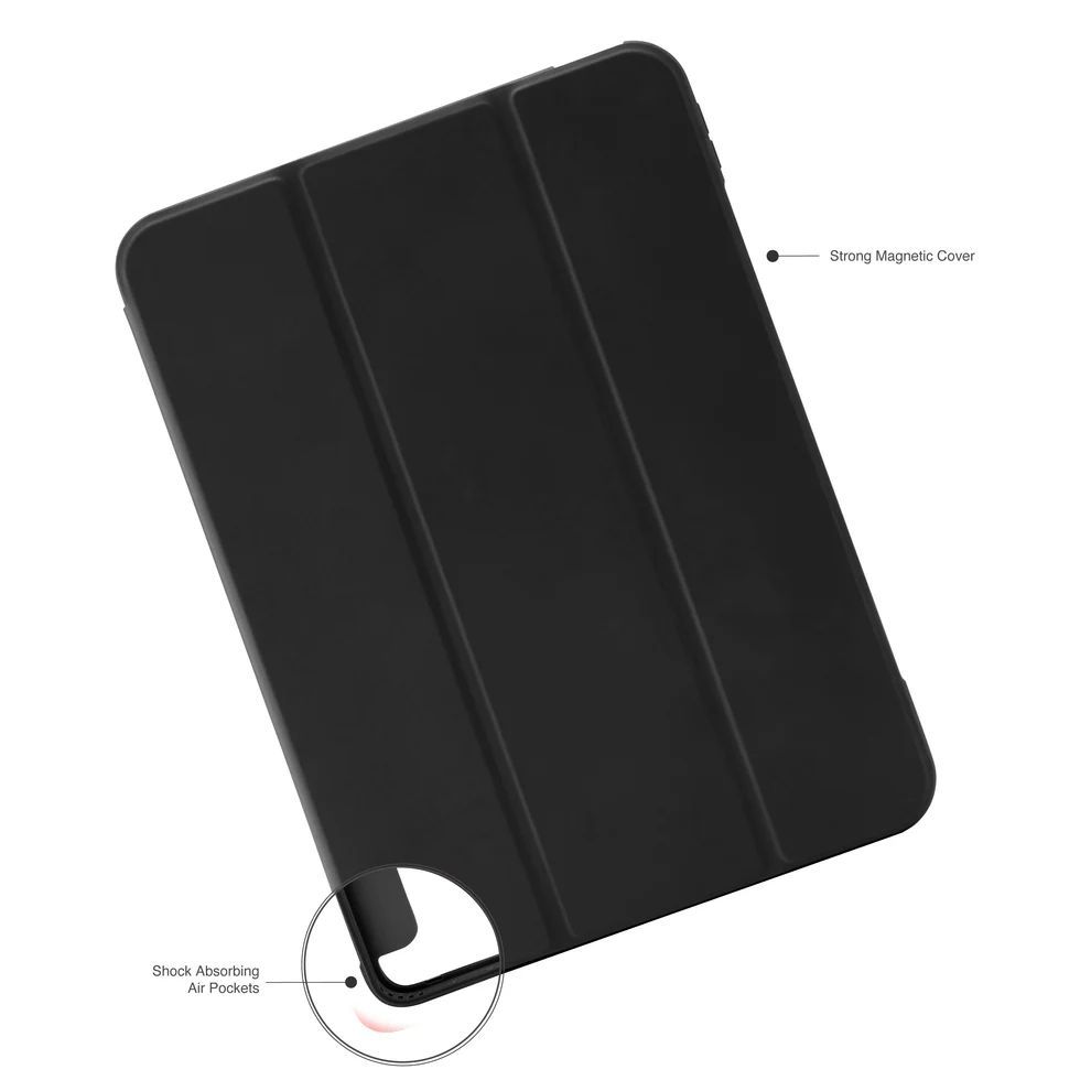 Pipetto Tri-Folio Case for iPad (A16) / iPad (2022) Black