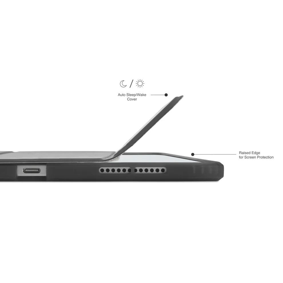 Pipetto Tri-Folio Case for iPad (A16) / iPad (2022) Black